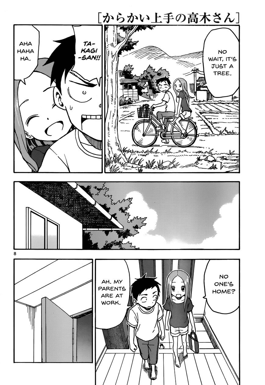 Karakai Jouzu No Takagi-San chapter 28 - page 8