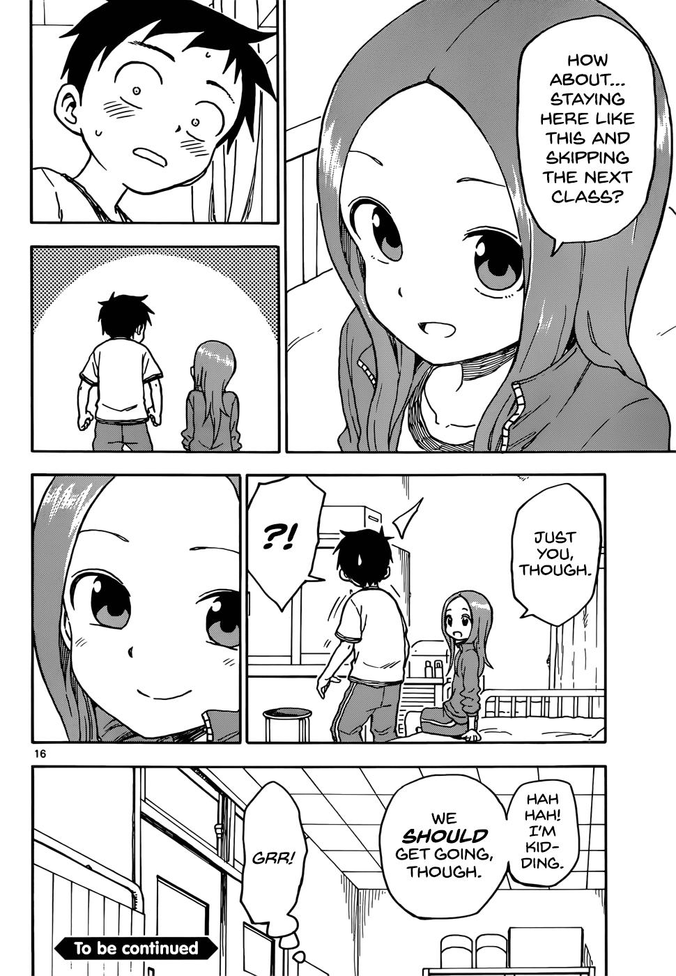 Karakai Jouzu No Takagi-San chapter 68 - page 17