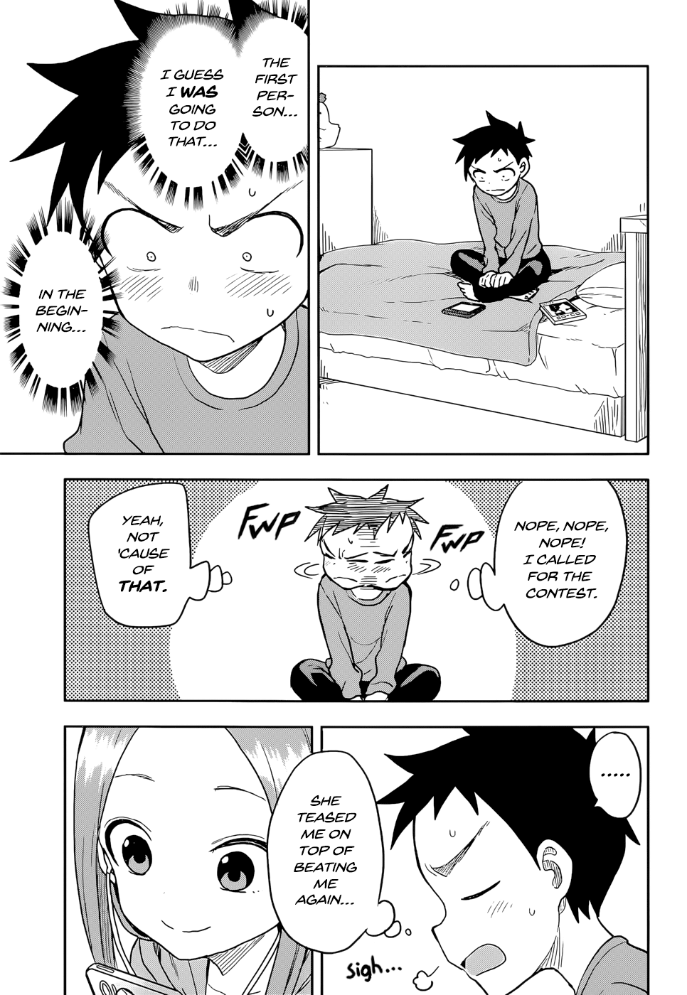 Karakai Jouzu No Takagi-San chapter 134 - page 15