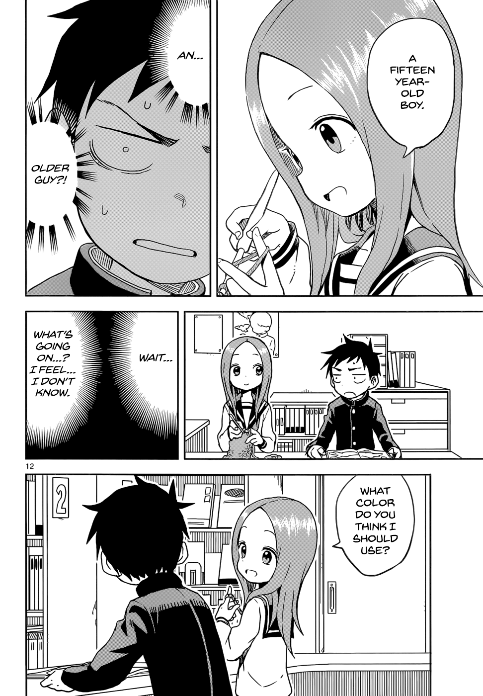 Karakai Jouzu No Takagi-San chapter 97 - page 12