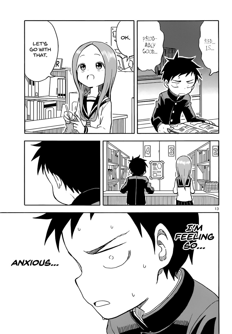Karakai Jouzu No Takagi-San chapter 97 - page 13