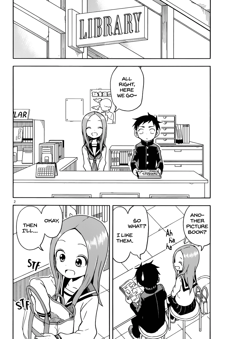 Karakai Jouzu No Takagi-San chapter 97 - page 2