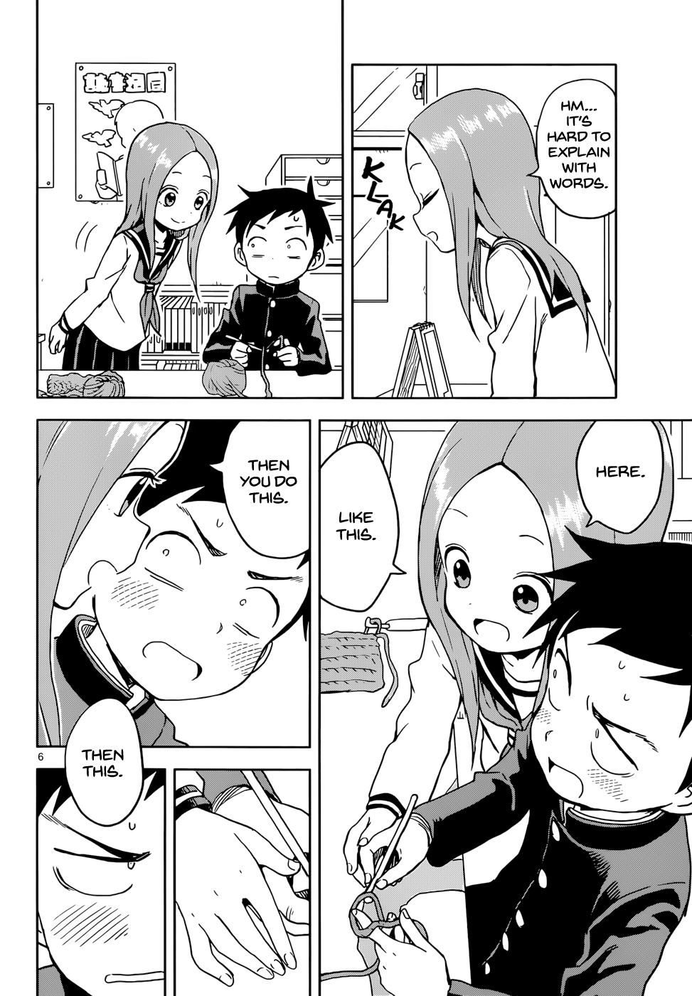 Karakai Jouzu No Takagi-San chapter 97 - page 6