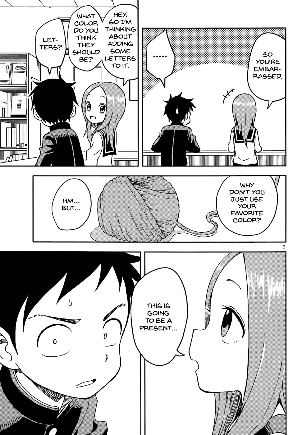 Karakai Jouzu No Takagi-San chapter 97 - page 9