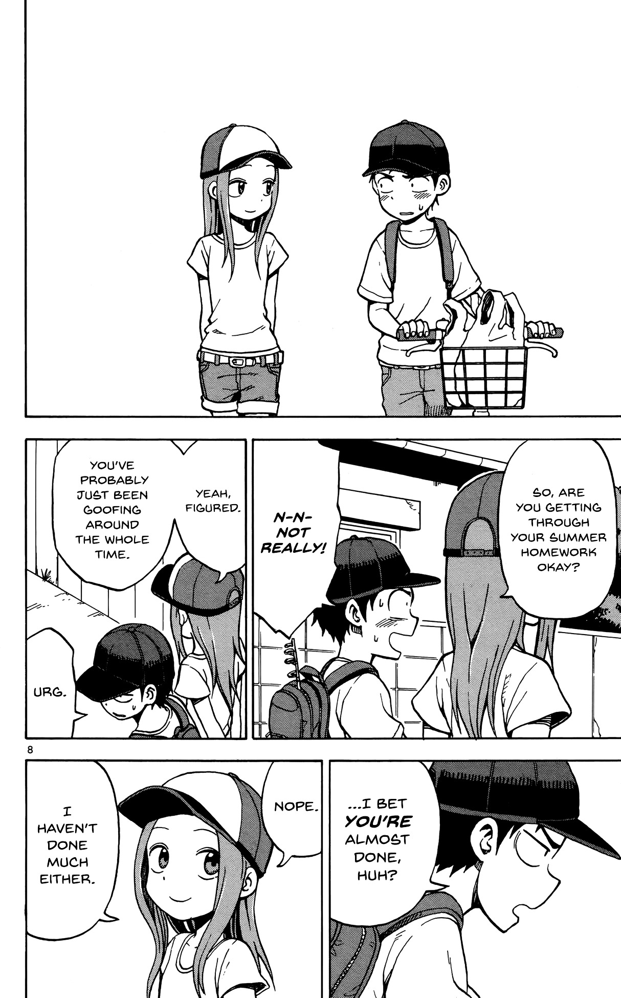 Karakai Jouzu No Takagi-San chapter 28.5 - page 9