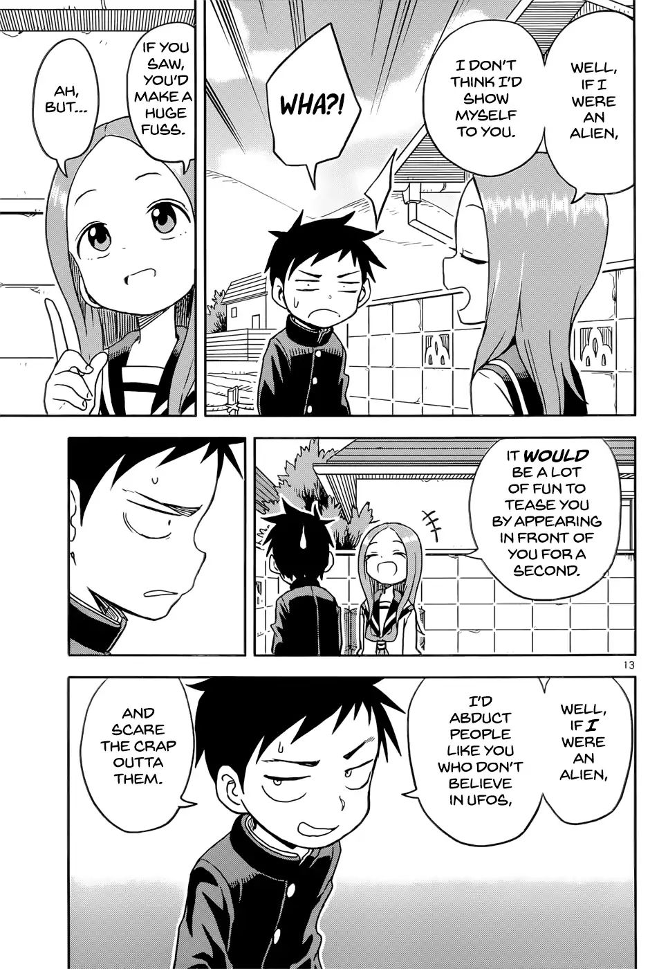 Karakai Jouzu No Takagi-San chapter 98 - page 13