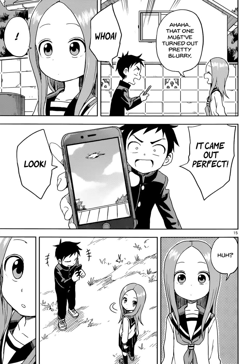 Karakai Jouzu No Takagi-San chapter 98 - page 15