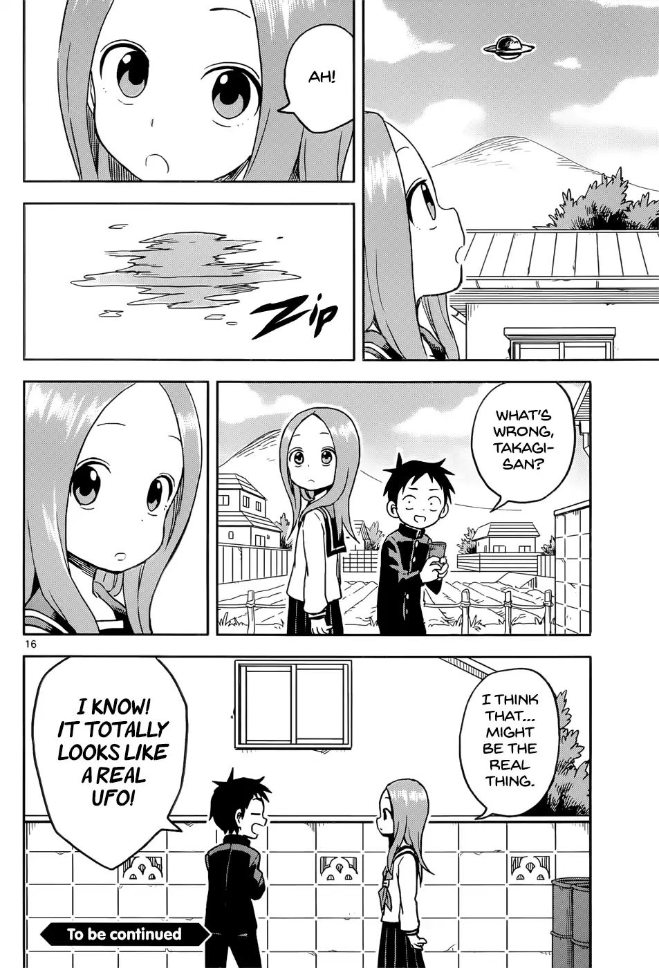 Karakai Jouzu No Takagi-San chapter 98 - page 16
