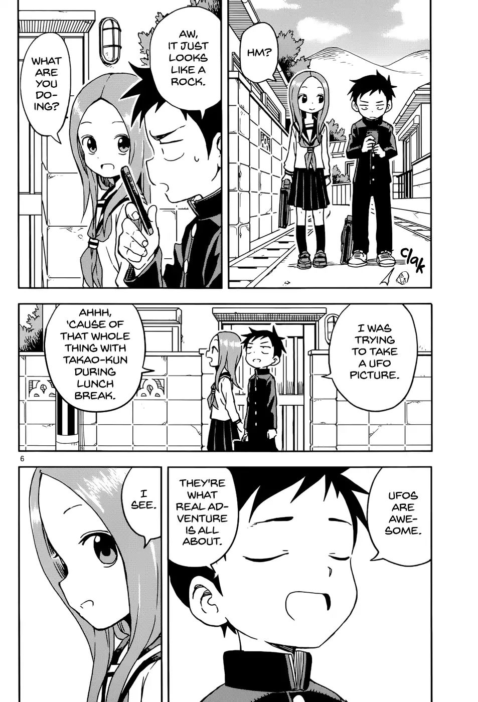 Karakai Jouzu No Takagi-San chapter 98 - page 6