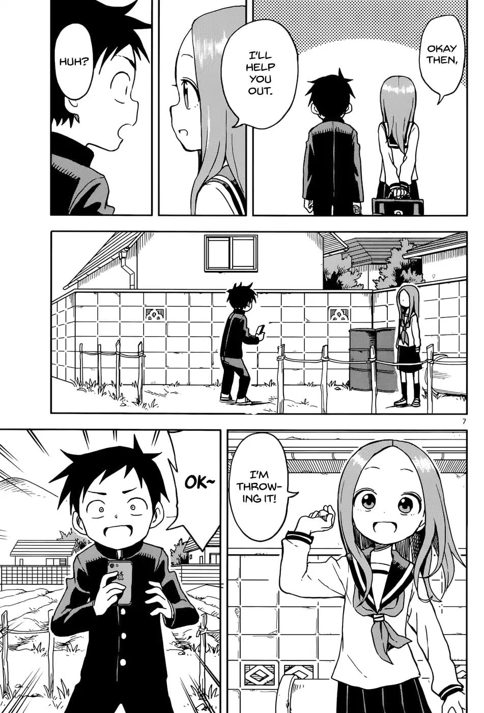 Karakai Jouzu No Takagi-San chapter 98 - page 7