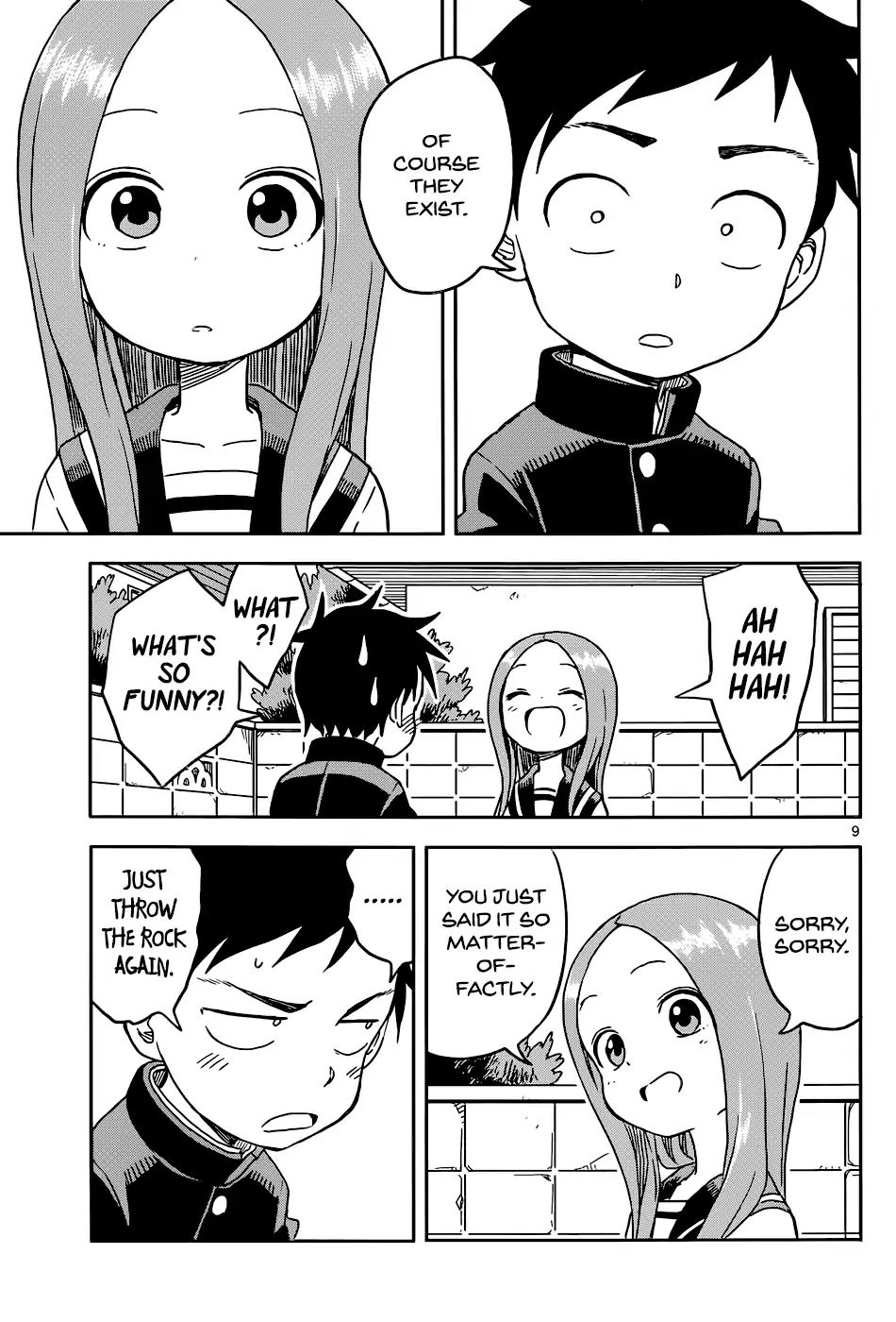 Karakai Jouzu No Takagi-San chapter 98 - page 9