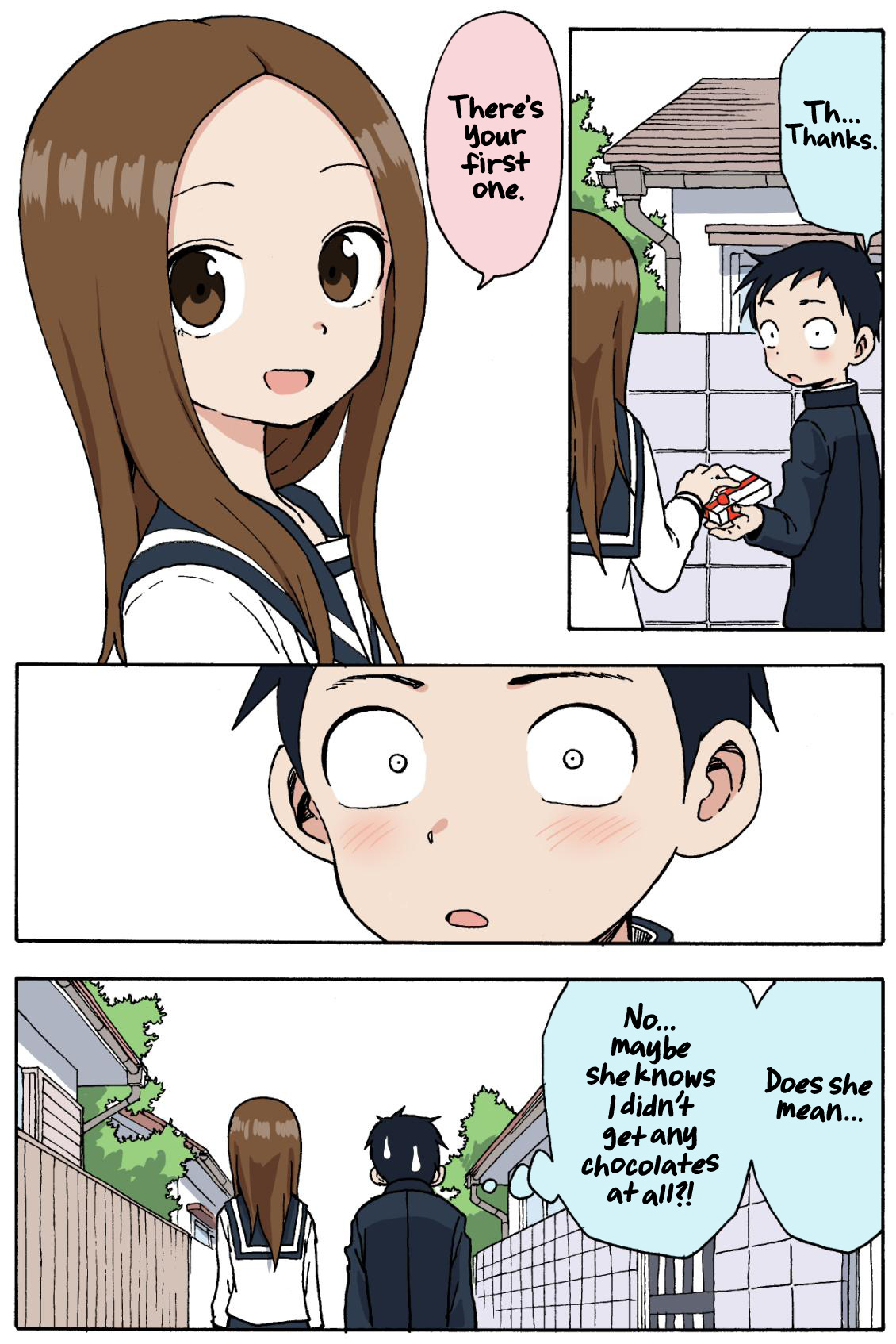 Karakai Jouzu No Takagi-San chapter 98.5 - page 4