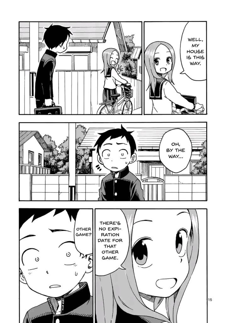 Karakai Jouzu No Takagi-San chapter 29.5 - page 15