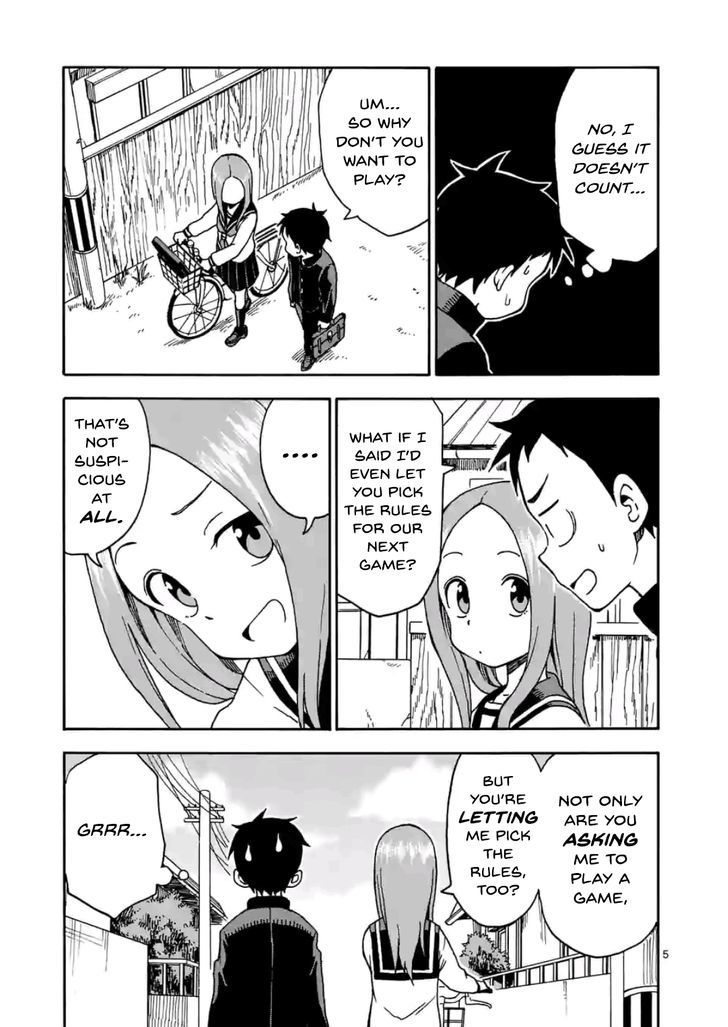 Karakai Jouzu No Takagi-San chapter 29.5 - page 5