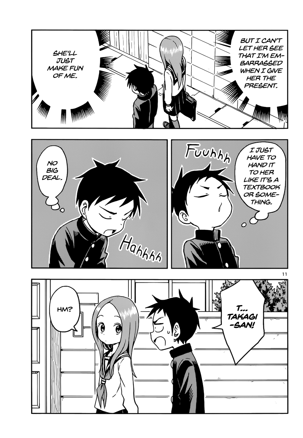 Karakai Jouzu No Takagi-San chapter 99 - page 11