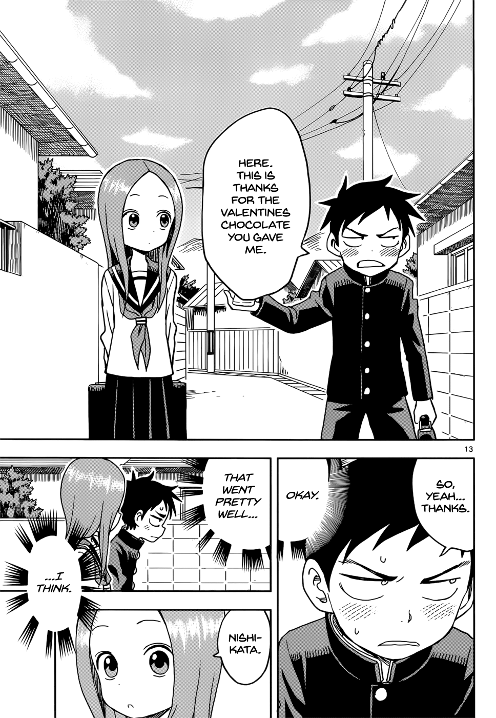 Karakai Jouzu No Takagi-San chapter 99 - page 13