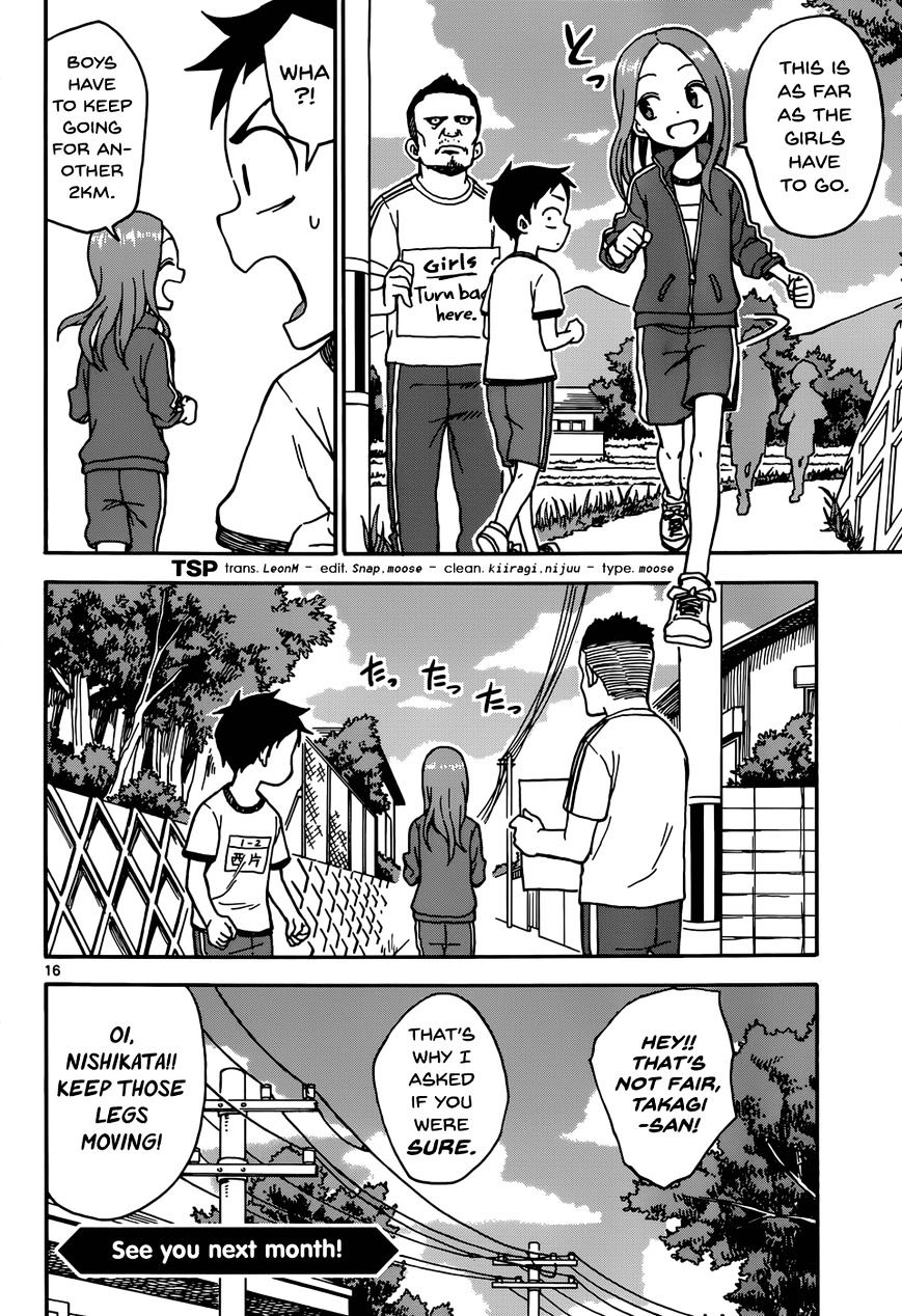 Karakai Jouzu No Takagi-San chapter 30 - page 16