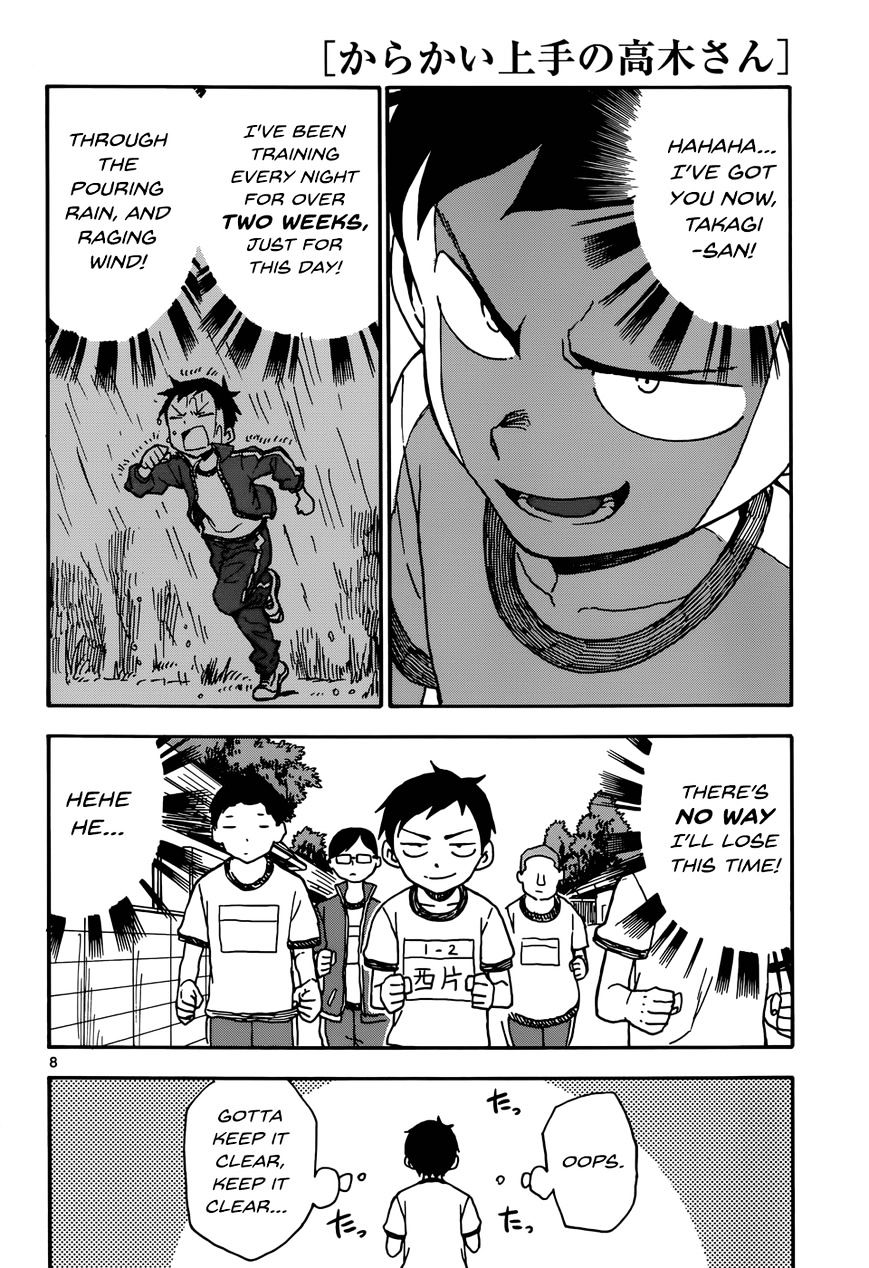 Karakai Jouzu No Takagi-San chapter 30 - page 8
