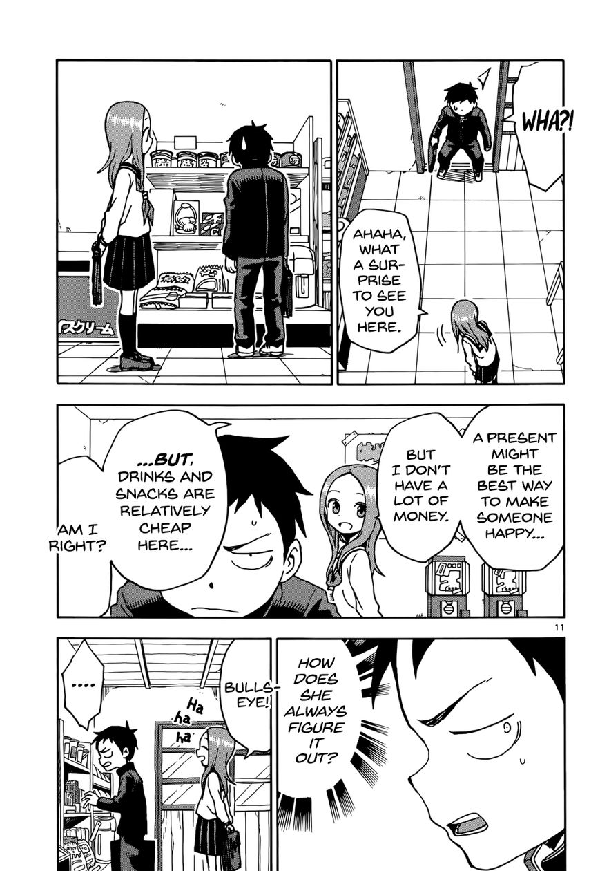 Karakai Jouzu No Takagi-San chapter 70 - page 11