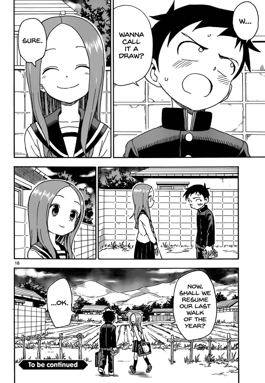 Karakai Jouzu No Takagi-San chapter 70 - page 16