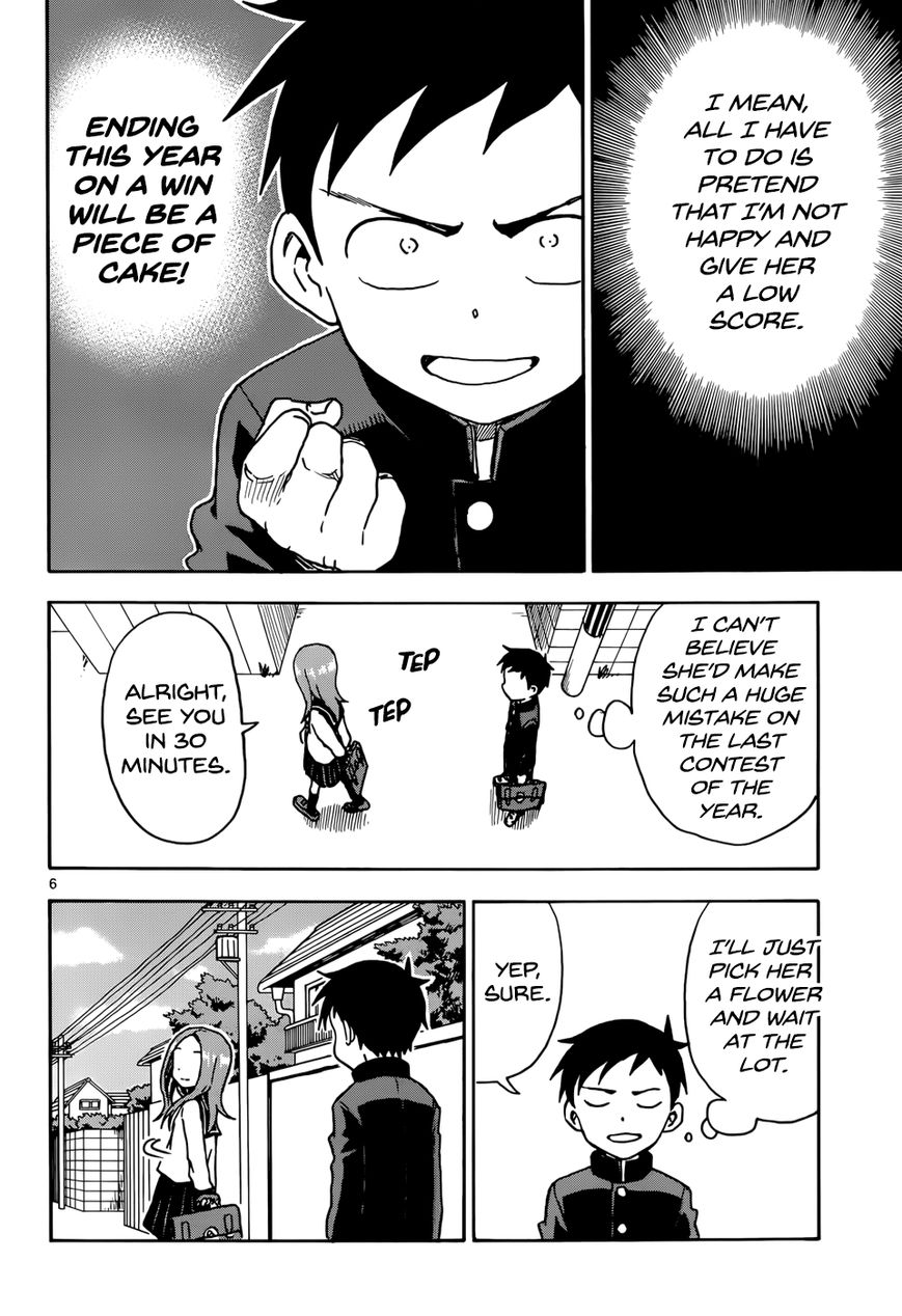 Karakai Jouzu No Takagi-San chapter 70 - page 6