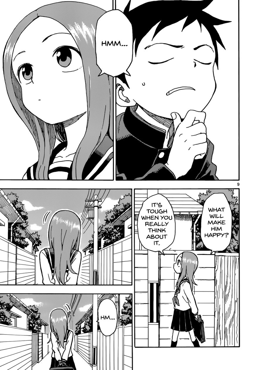 Karakai Jouzu No Takagi-San chapter 70 - page 9