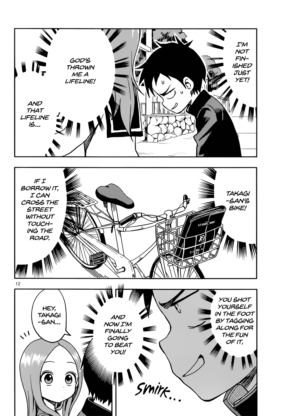 Karakai Jouzu No Takagi-San chapter 100 - page 12