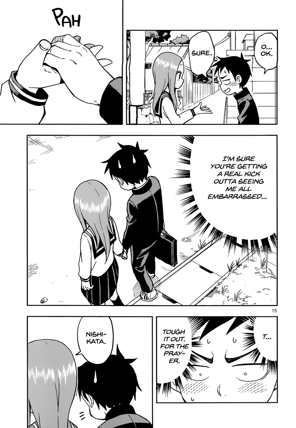 Karakai Jouzu No Takagi-San chapter 100 - page 15