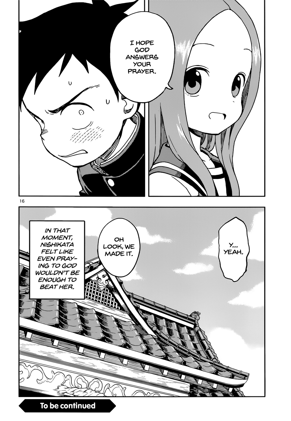 Karakai Jouzu No Takagi-San chapter 100 - page 16