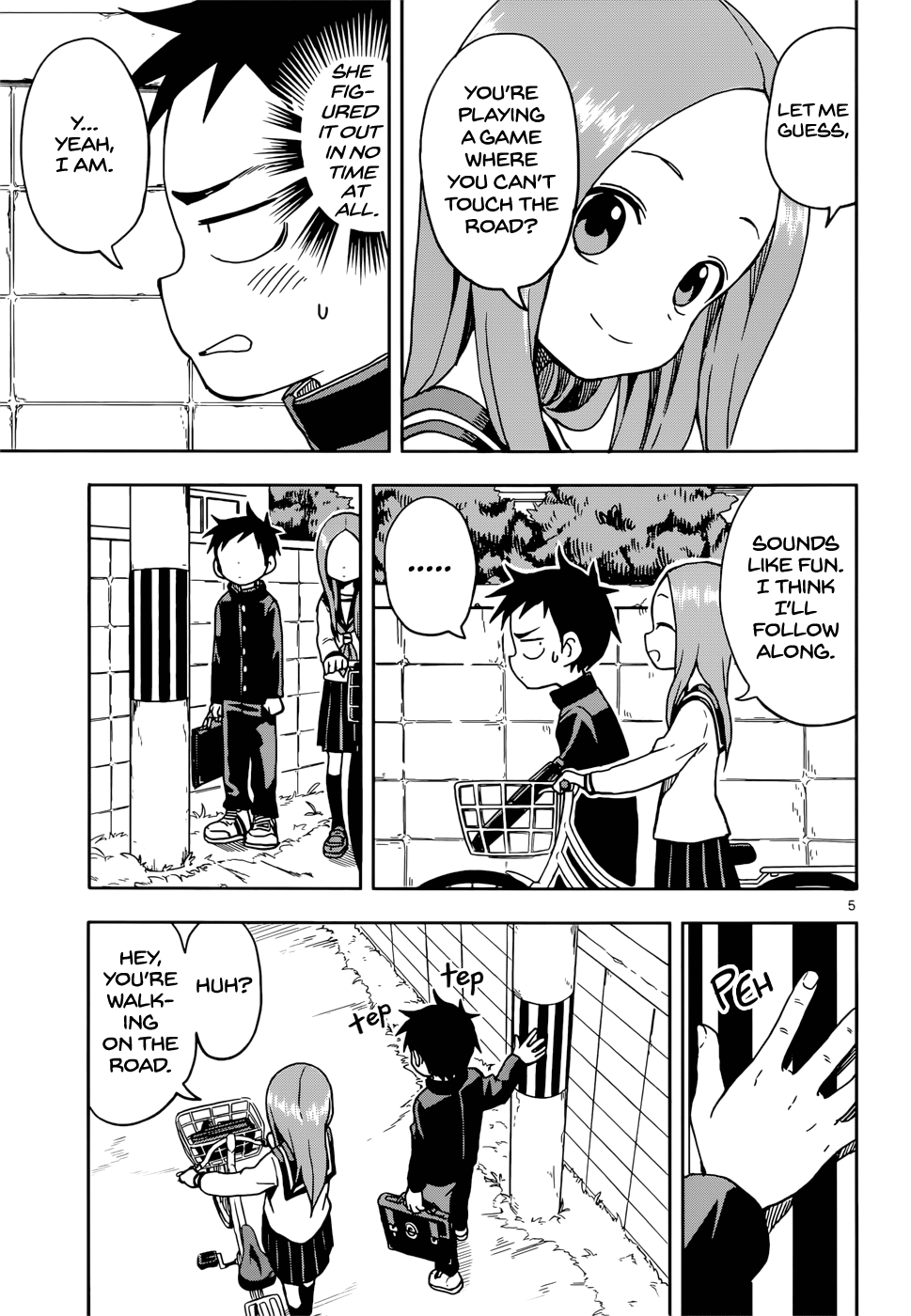 Karakai Jouzu No Takagi-San chapter 100 - page 5