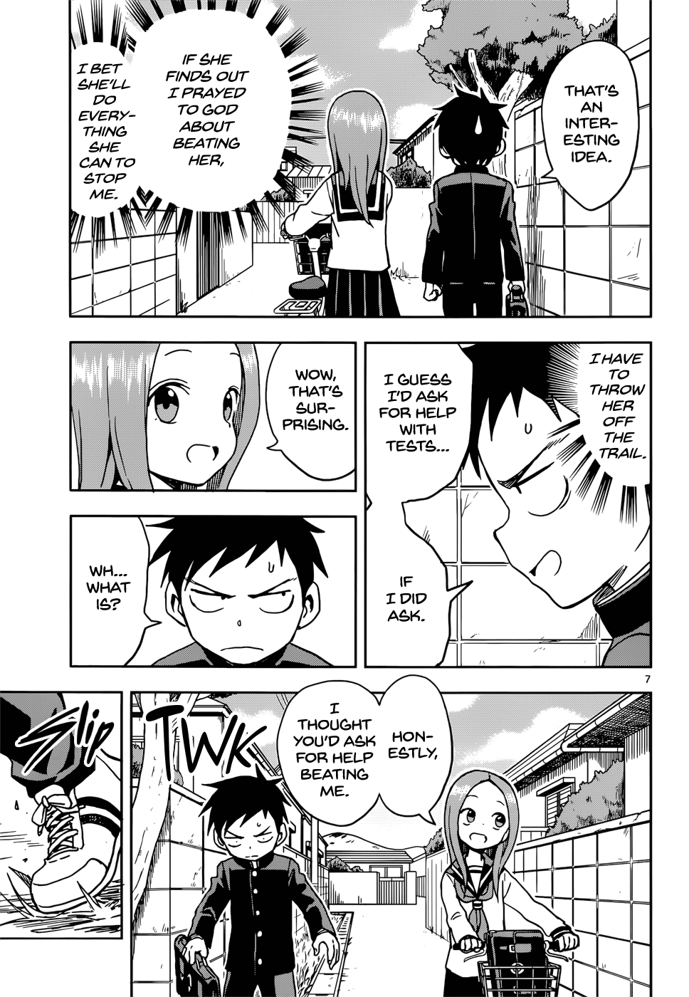 Karakai Jouzu No Takagi-San chapter 100 - page 7