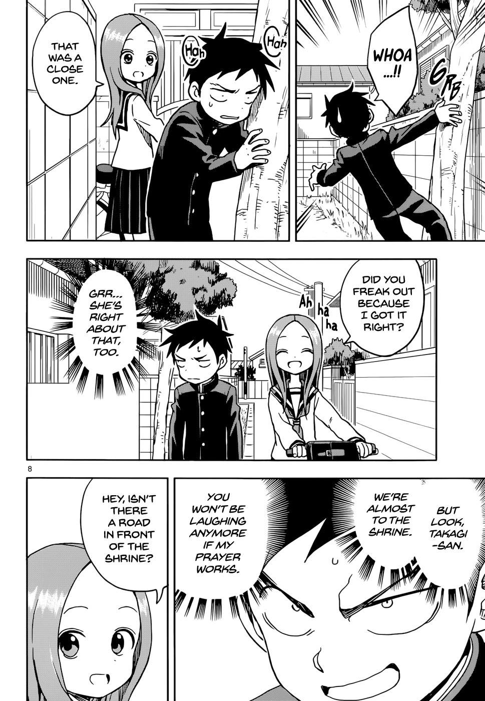 Karakai Jouzu No Takagi-San chapter 100 - page 8