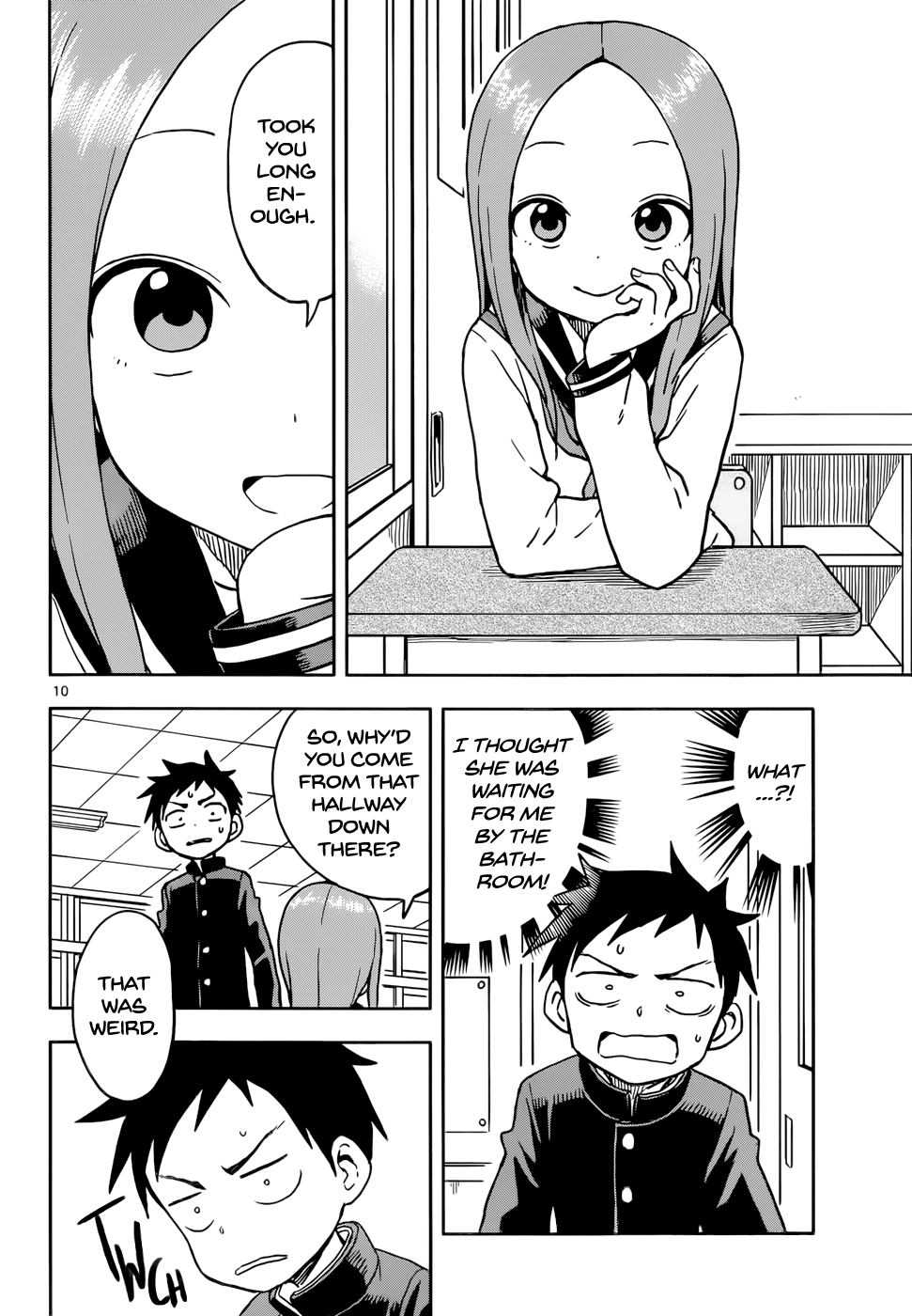 Karakai Jouzu No Takagi-San chapter 101 - page 10