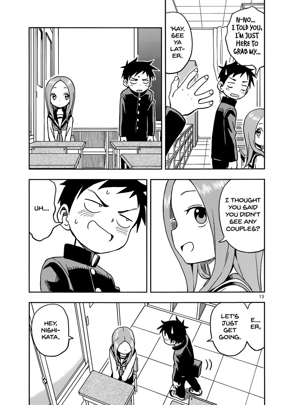 Karakai Jouzu No Takagi-San chapter 101 - page 13