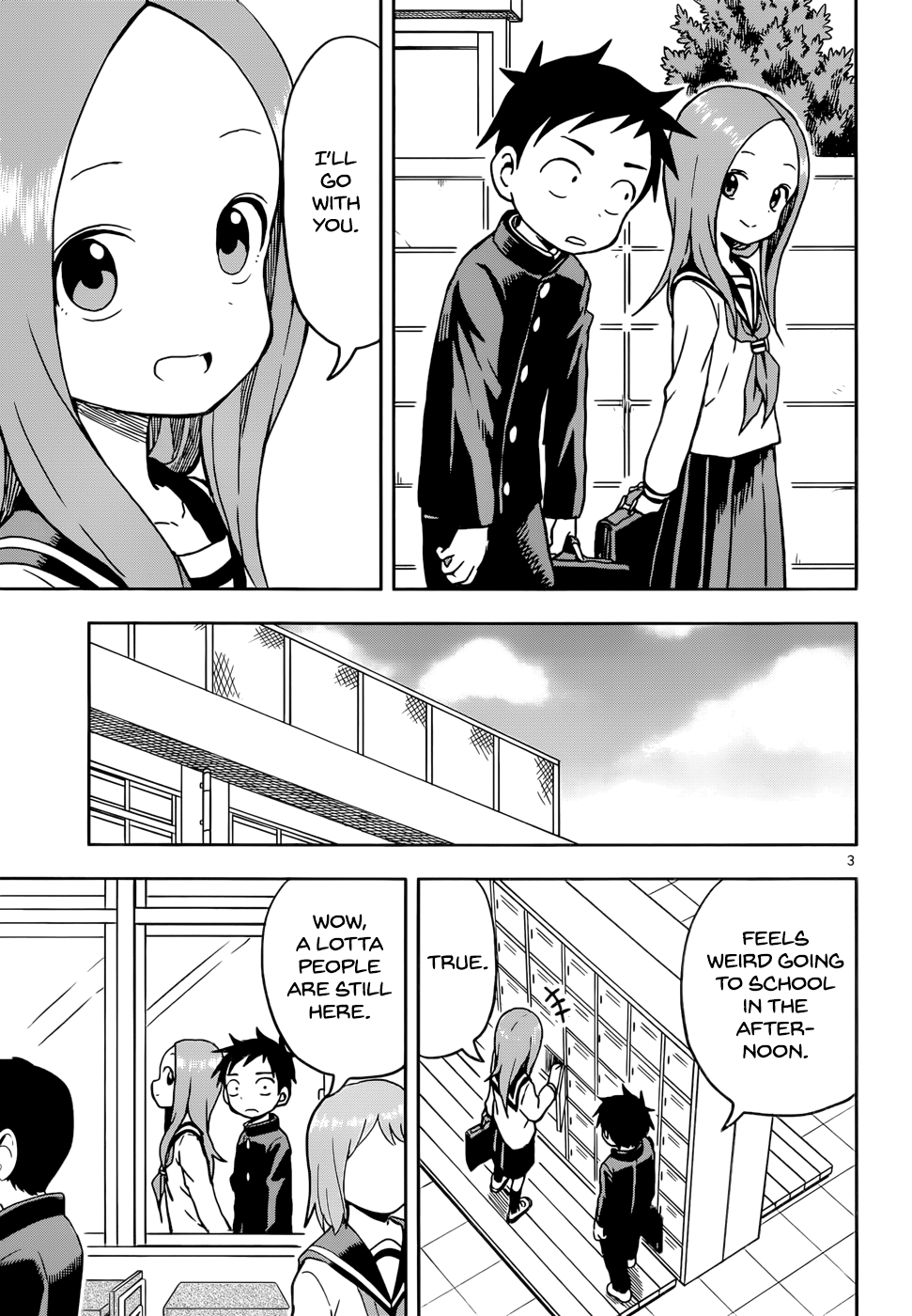 Karakai Jouzu No Takagi-San chapter 101 - page 3