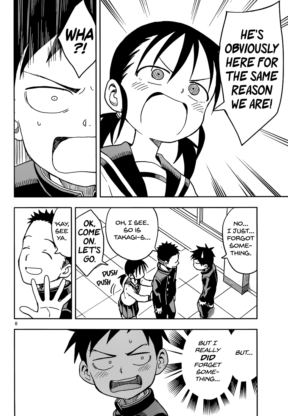 Karakai Jouzu No Takagi-San chapter 101 - page 8