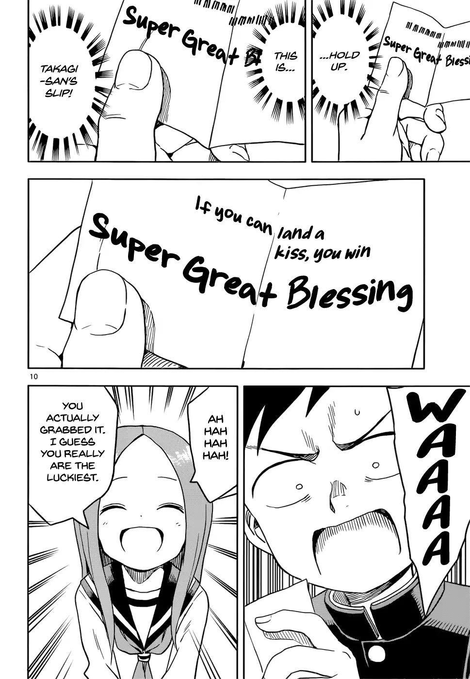 Karakai Jouzu No Takagi-San chapter 102 - page 10