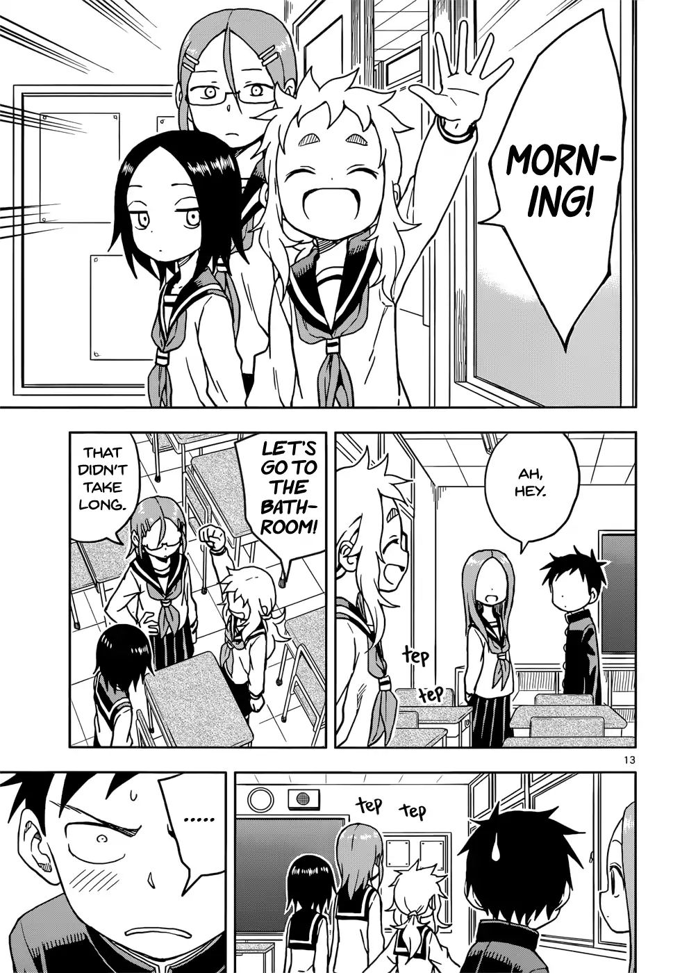 Karakai Jouzu No Takagi-San chapter 102 - page 13