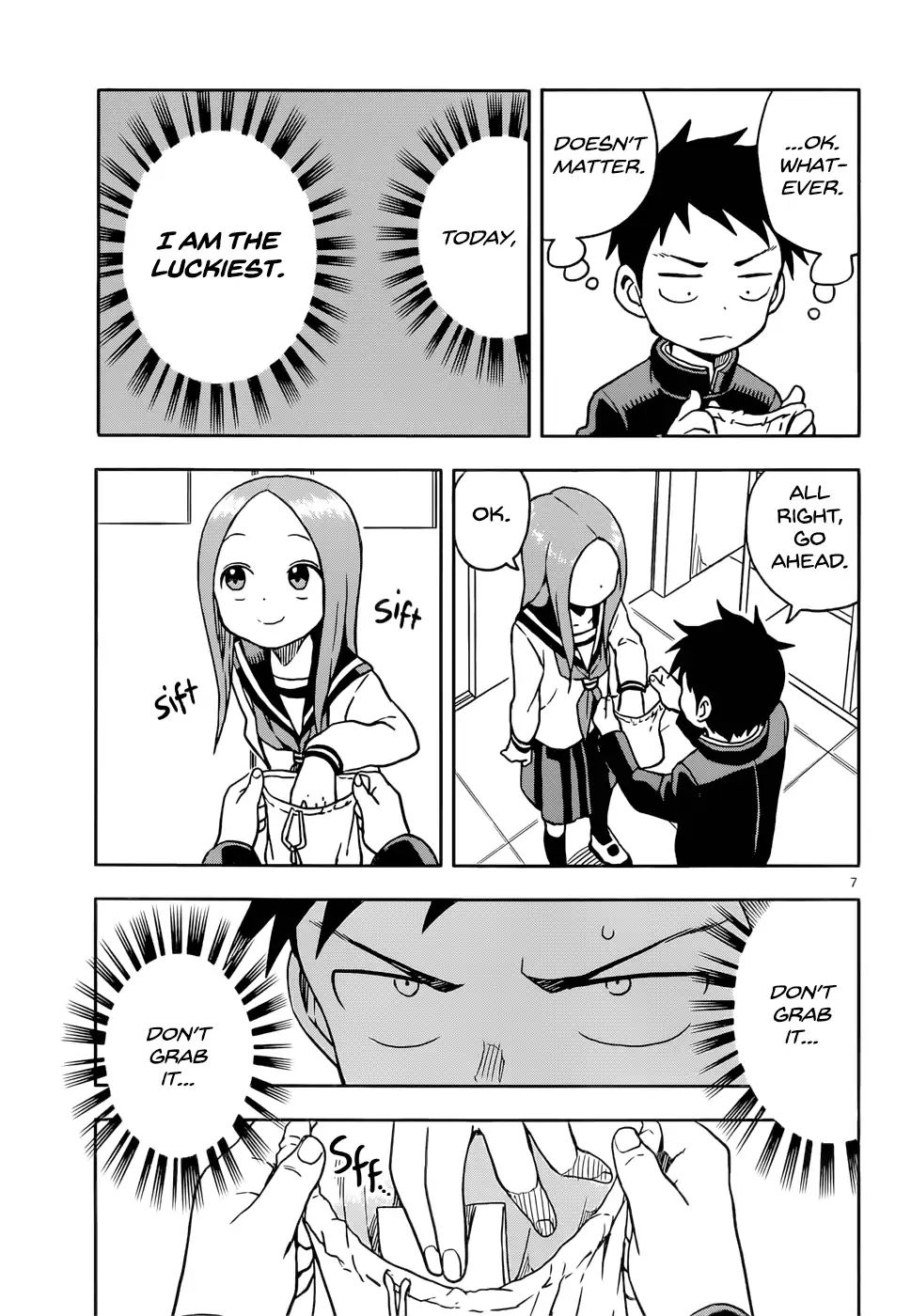 Karakai Jouzu No Takagi-San chapter 102 - page 7