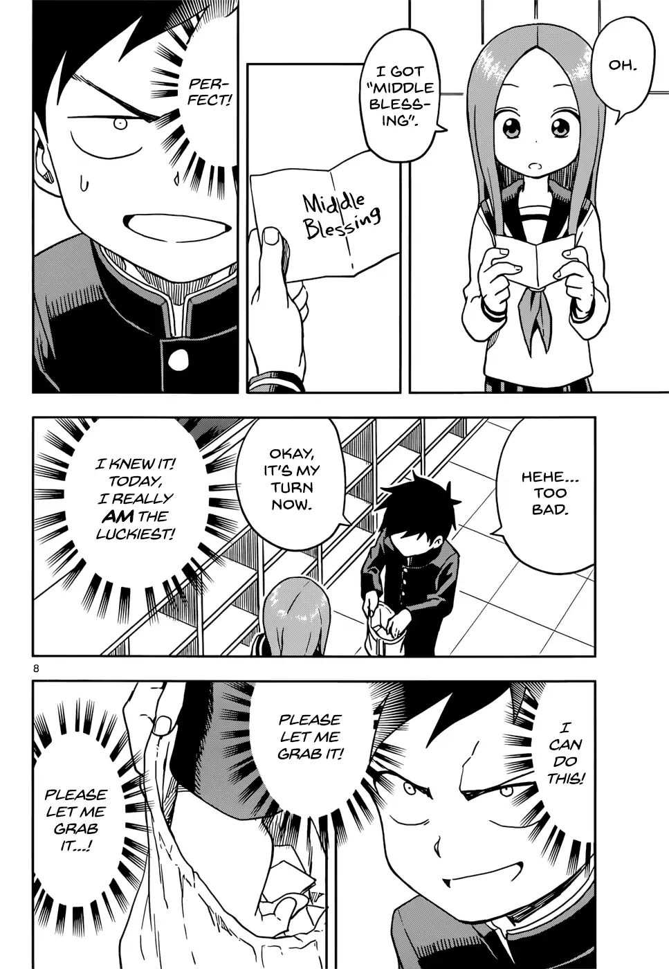 Karakai Jouzu No Takagi-San chapter 102 - page 8