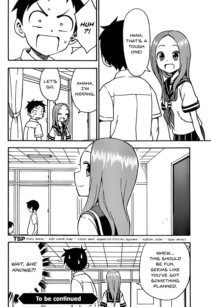 Karakai Jouzu No Takagi-San chapter 32 - page 16