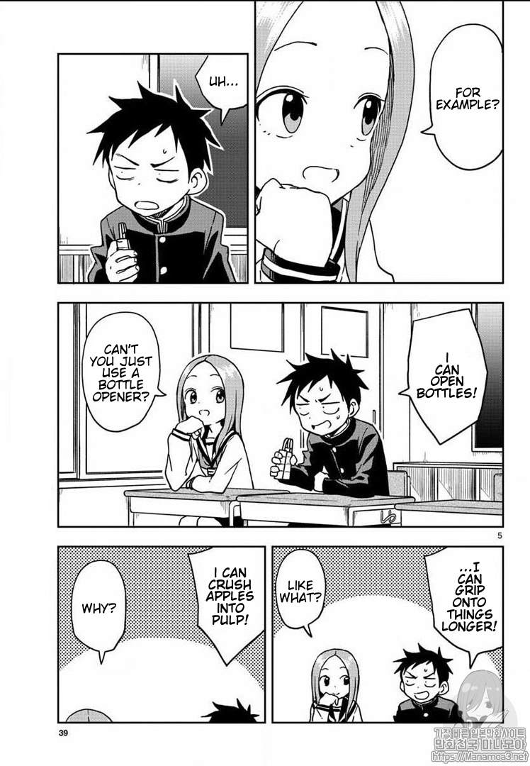 Karakai Jouzu No Takagi-San chapter 103 - page 5