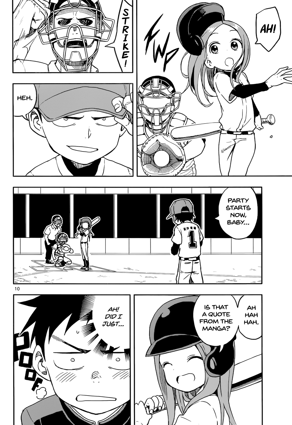 Karakai Jouzu No Takagi-San chapter 104 - page 10