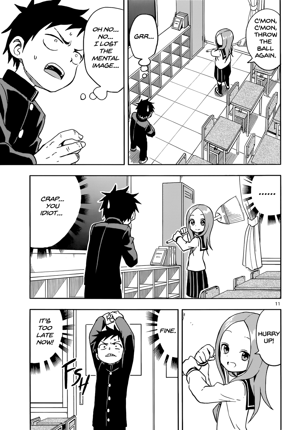 Karakai Jouzu No Takagi-San chapter 104 - page 11