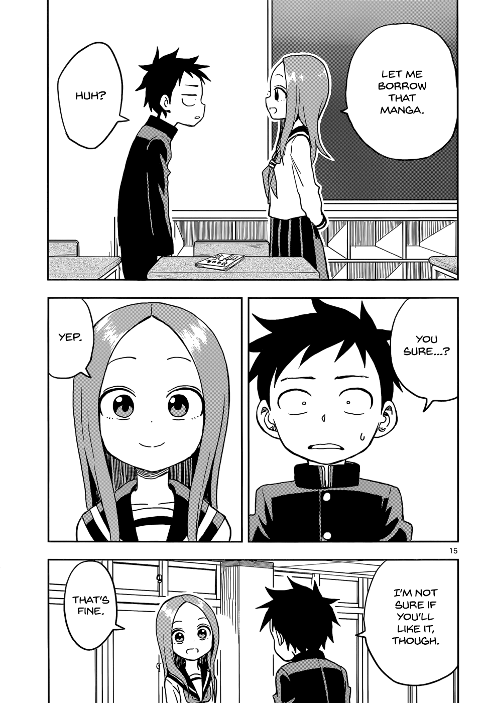 Karakai Jouzu No Takagi-San chapter 104 - page 15
