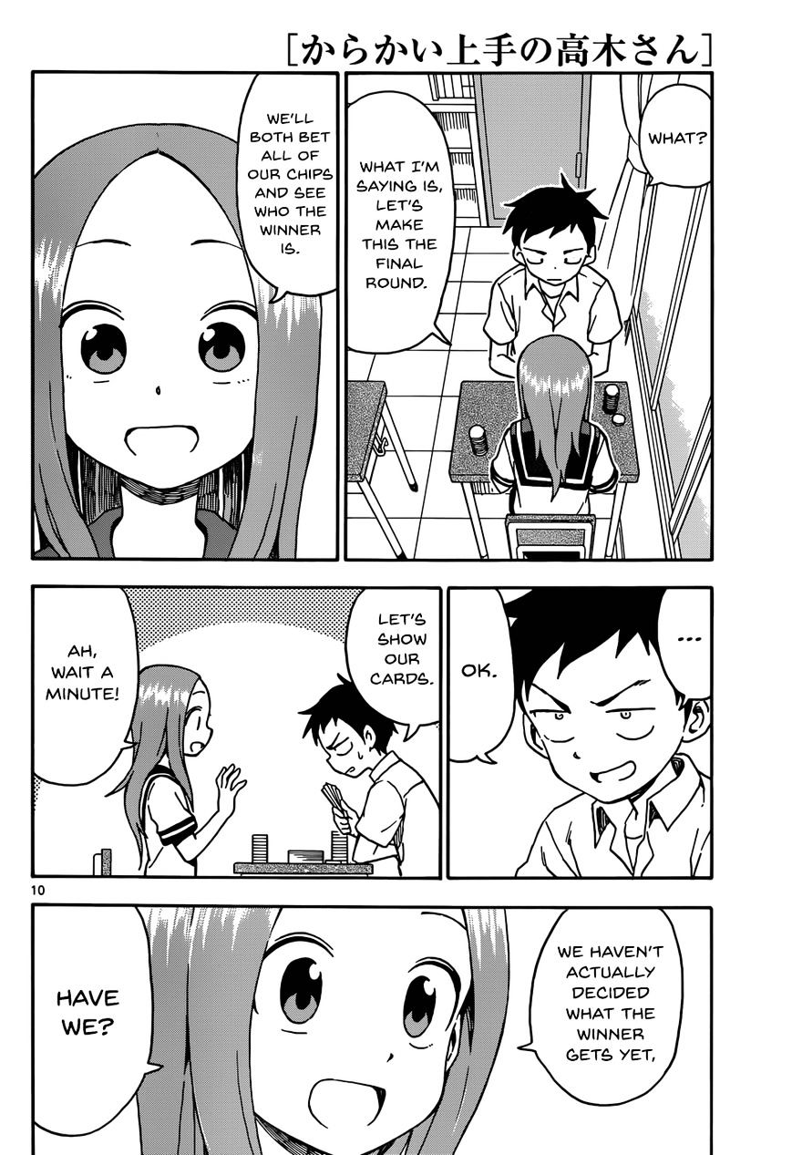 Karakai Jouzu No Takagi-San chapter 33 - page 10