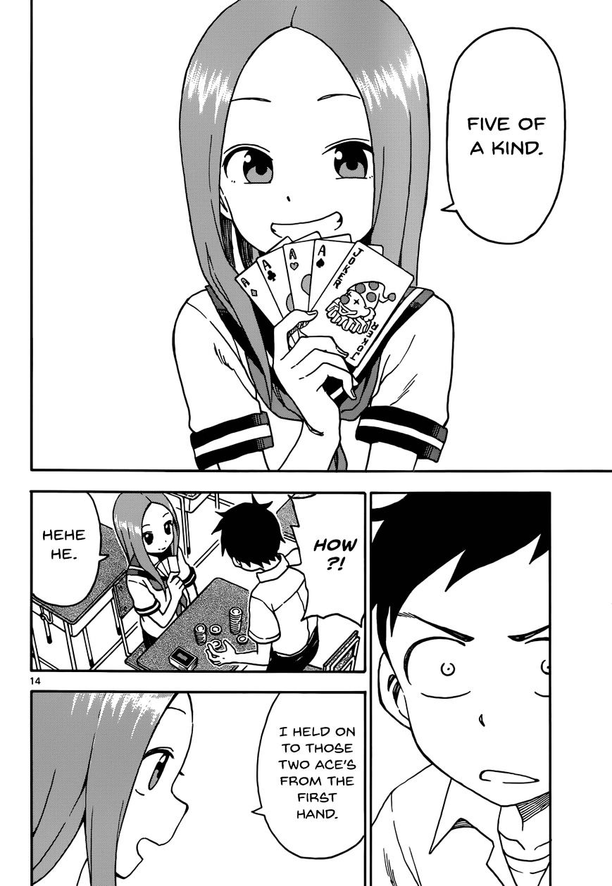 Karakai Jouzu No Takagi-San chapter 33 - page 14
