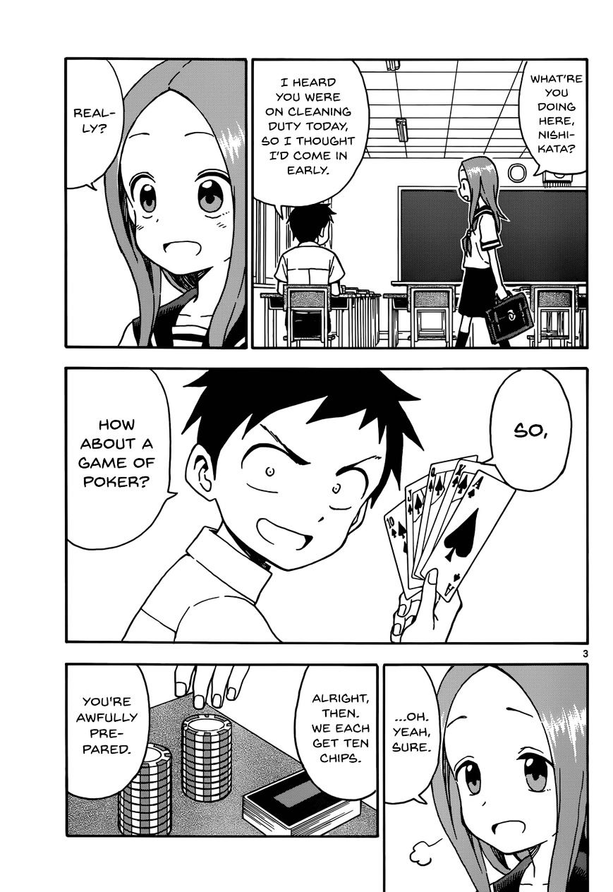 Karakai Jouzu No Takagi-San chapter 33 - page 3
