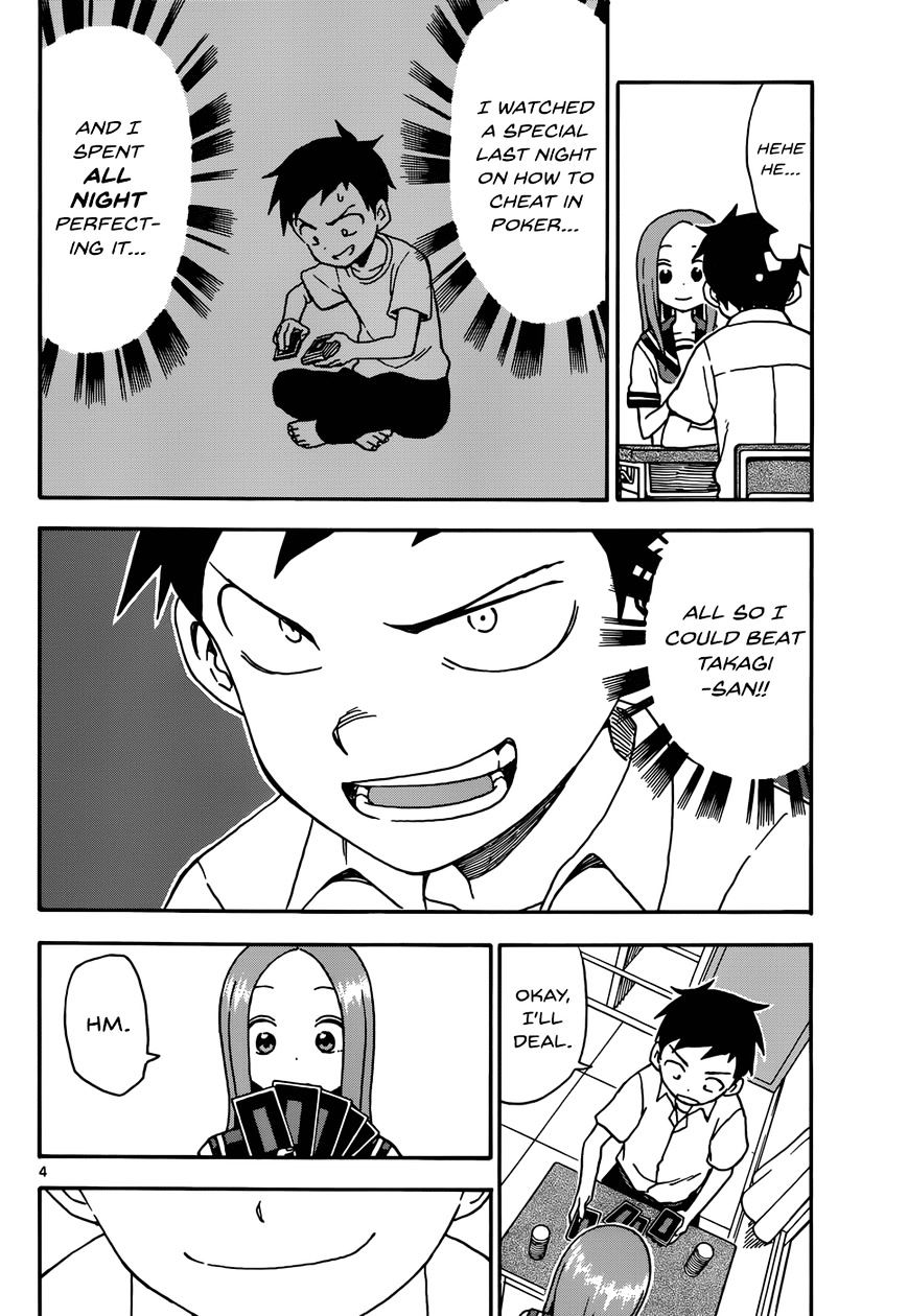 Karakai Jouzu No Takagi-San chapter 33 - page 4
