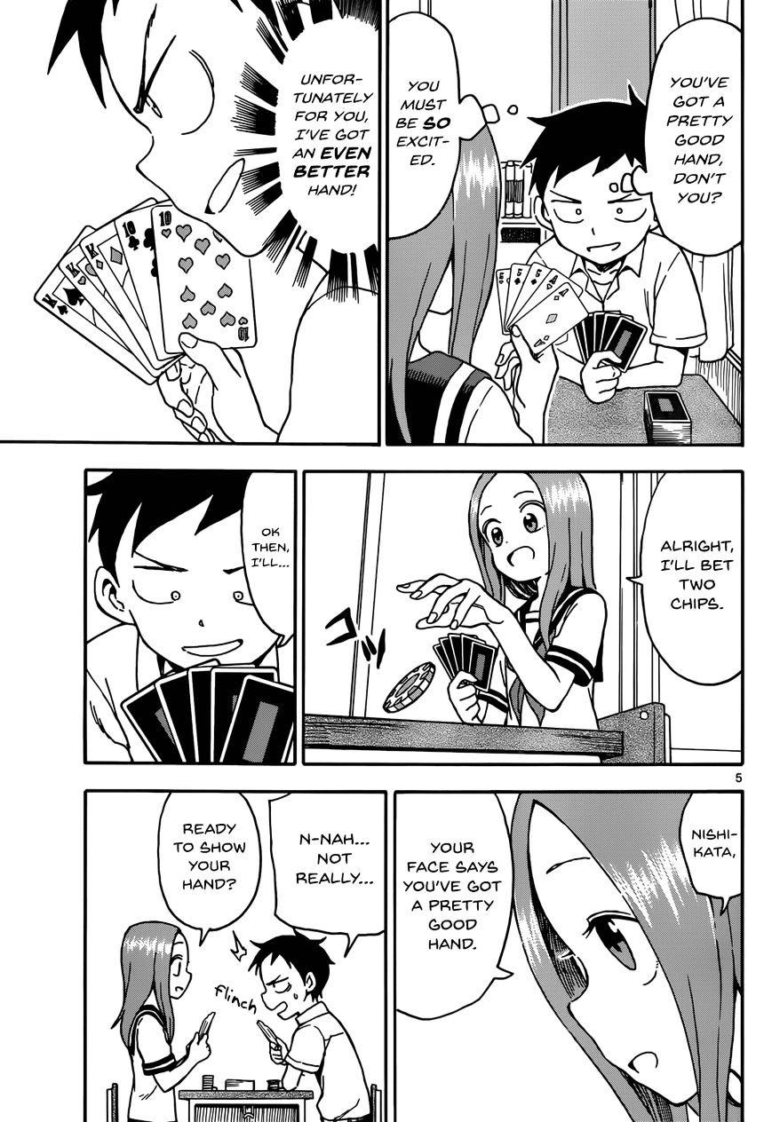 Karakai Jouzu No Takagi-San chapter 33 - page 5